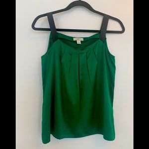 Emerald green Ann Taylor Loft Petites tank